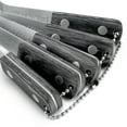 thumbnail image 3 of Oster Blakeley 5 Piece Stainless Steel Measuring Spoon Set in Dark Gray with Wood Handles, 3 of 6