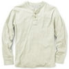 No Boundaries - Men's Organic Cotton Long-Sleeve Henley Shirt