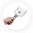 thumbnail image 6 of plastic cat litter scoop with long handle designed for tofu litter heavy duty poop sifting shovel with holes ideal for kitten pets suitable for litter box cleaning, 6 of 6