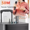 thumbnail image 3 of Professional VHF Handheld Microphone System Wireless Mic Karaoke W/ USB Receiver, 3 of 10