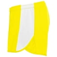 thumbnail image 3 of Short de Sprint Femme 2XL Puissance Jaune/blanc, 3 of 4