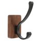 thumbnail image 4 of No Drill Towel Hook Black Wall Hanging Hooks Perfect For Bathroom And Garage Punching-free Installation 1Set, 4 of 4