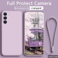 thumbnail image 2 of Samsung A04 A14 A34 A54 A04S A53 4G 5G Funda De Silicona Líquida Con Cubierta Completa De La Cámara Sin Cordón Galaxy Cuerda Correa A Prueba De Golpes, 2 of 4