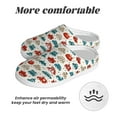 thumbnail image 6 of Lsque Artoon Car Pattern Womens Comfort Cotton on Scuff With Memory Foam and Anti-skid Sole Slipper-46/47, 6 of 7