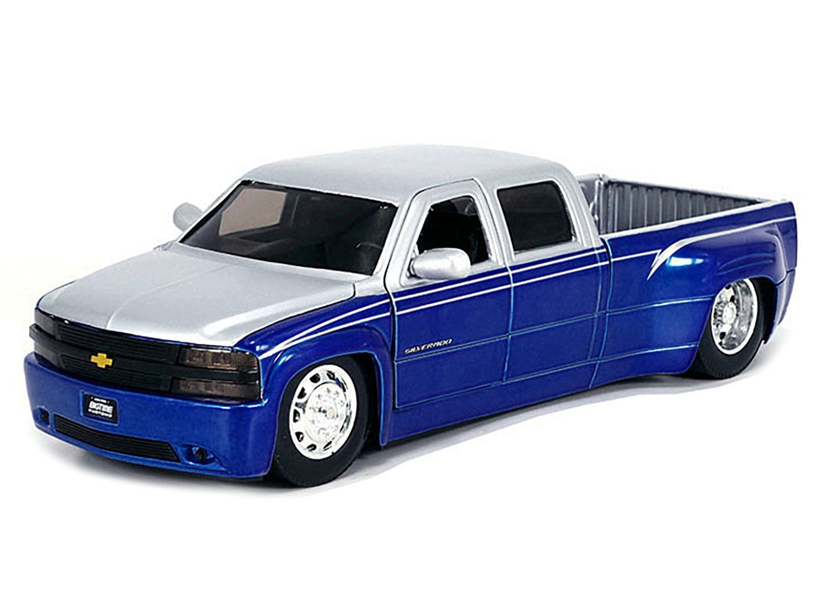 1999 Chevrolet Silverado Dually Truck Red Metallic and Gray