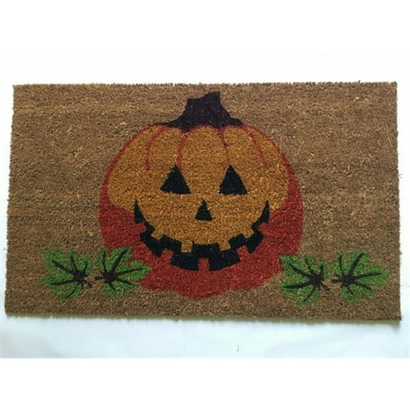 JMJ LE 1101 Pumpkin Coir Door Mat