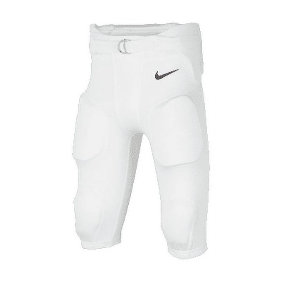 Nike Dri-FIT Recruit Big Kids' (Boys') Football Pants (TM White/TM Black, DJ5772-100) Size Large