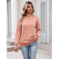 thumbnail image 4 of Zeagoo Sweaters for Women Long Sleeve Crew Neck Casual Pullover Knit Tops Fall Winter Trendy, 4 of 6