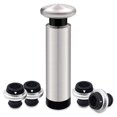 thumbnail image 1 of Wine Stoppers Wine Saver Pump With Wine Bottle Stoppers,stainless Steel, 1 of 4