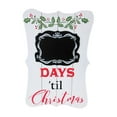 thumbnail image 1 of Celebrations 9739665 Days Till Christmas Sign, MDF White - 4 per Pack, 1 of 1