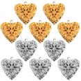 thumbnail image 1 of 10pcs Photo Cadre Collier Pendentifs Créatif Coeur Forme Collier Bijoux Cadeau, 1 of 9
