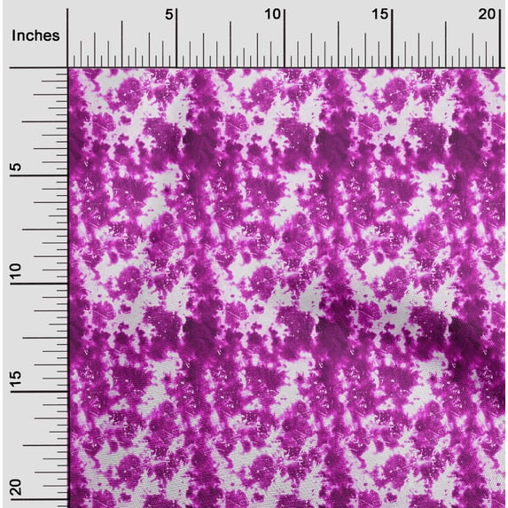 oneOone Cotton Poplin Purple Fabric Tie Dye Sewing Fabric By The Yard Printed Diy Clothing Sewing Supplies 56 Inch Wide-9CE