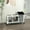 Gray, variant on Demi Bonn 42.5" Wooden Rabbit Hutch with Wheels and Slide-out Tray, Outdoor Small Animal Habitat Enclosure Bunny Cage for Bunnies, Guinea Pigs, Gray