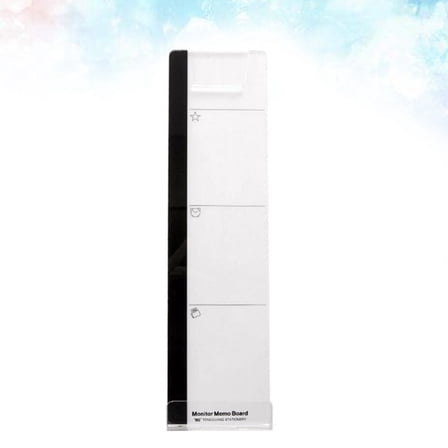 HONITANO 1Set Organize Memos Schedule Management Rectangular Note Holder For Computer Monitor Accessory