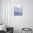 thumbnail image 3 of Add a Modern Touch Abstract Mountain & Forest Landscape Wall Art - Ink Painting on Canvas - Ideal for Living Room, Bedroom, Office Decor - Ready to Hang 12x16inch, 3 of 7