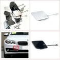 thumbnail image 5 of Trimla Front Tow Cover for 14-16 BMW 5 series F10LCI Sedan F11LCI Wagon Fit 518i 520i 525ix 528ix 530d 535iX 535i 550i 2014 2015 2016 bumper Towing Hook Eye Cap 51117332682, 5 of 5