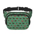 thumbnail image 1 of Easygdp Christmas Dachshund Fanny Packs para Mujeres y Hombres, Bolsa de Cinturón, Bolsos de Cruz para Trabajo/Correr/Senderismo, 1 of 9