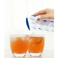 thumbnail image 4 of Ice Cube Tray with Flexible Silicone Bottom Easy Push Pop Out Round 1 Tray Per Pack Color May Vary, 4 of 7