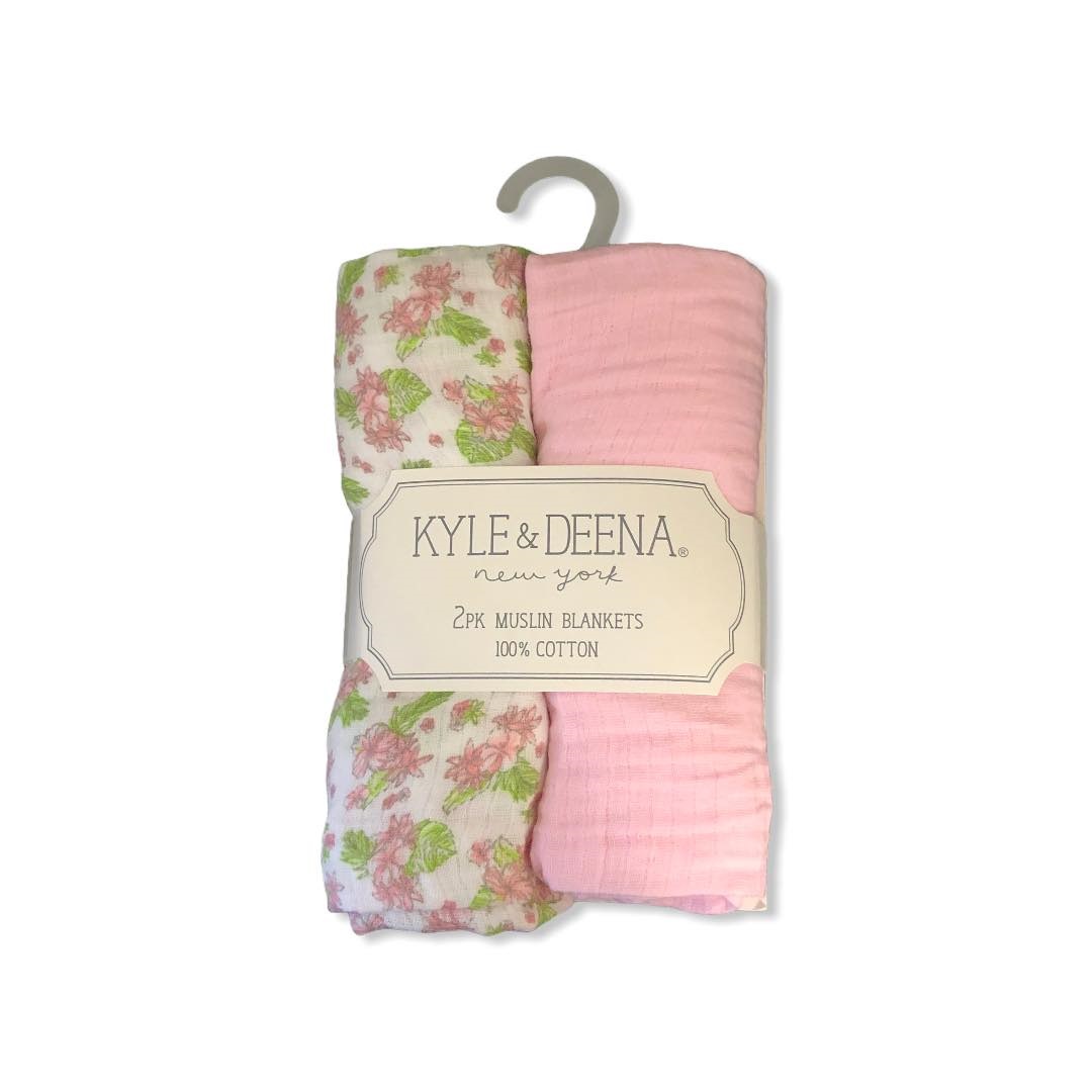 kyle & deena muslin blanket