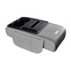 thumbnail image 4 of Cojín para reposabrazos de coche, portavasos, caja de pañuelos, versátil, fácil de instalar, funda para consola central, organizador interior para SUV gris, 4 of 8