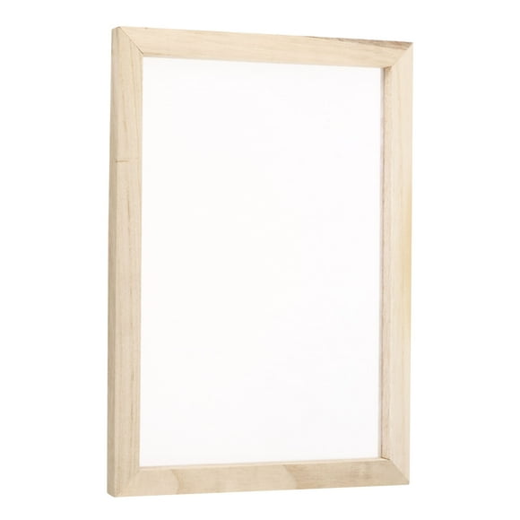 Uxcell 1pcs Silk Screen Printing Frame, 15.7x11.8 Inch Wood with 160 White Mesh, for Screen Printing DIY Project