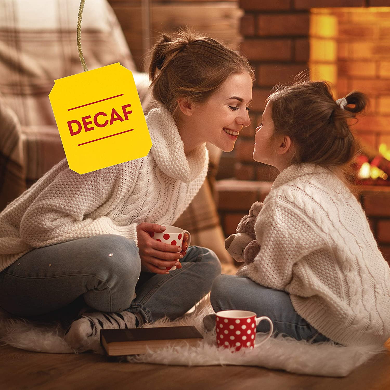 Lipton Decaffeinated Black Tea Bags, Can Support Heart Health, 72 Count (Pack of 2) Total 144 Tea Bags