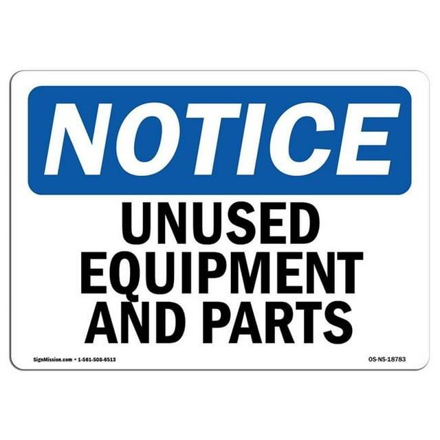 SignMission OS-NS-A-1014-L-18783 Panneau de Signalisation de 10 x 14 Po - Équipements et Pièces Non Utilisés