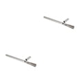 thumbnail image 1 of Monstrate Brochetas de barbacoa Herramientas de parrilla planas Palo de acero inoxidable Cocina de picnic 1 Caja/20 Brochetas 2Conjunto, 1 of 6