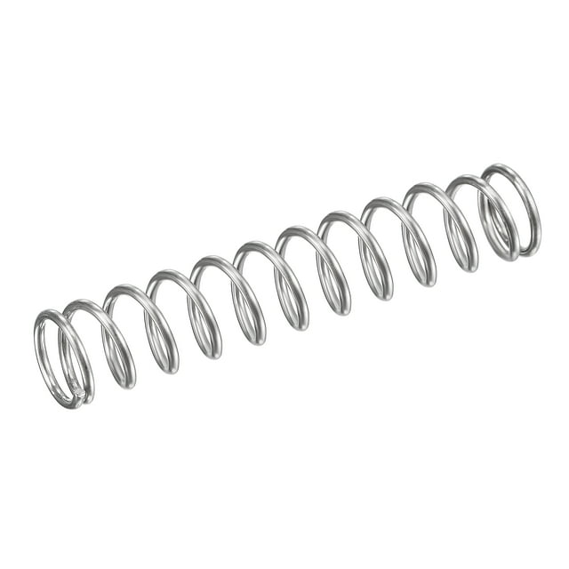 Unique Bargains 9mmx1mmx45mm 304 Ressort de Compression en Acier Inoxydable 31.4N Capacité de Charge 10 pcs