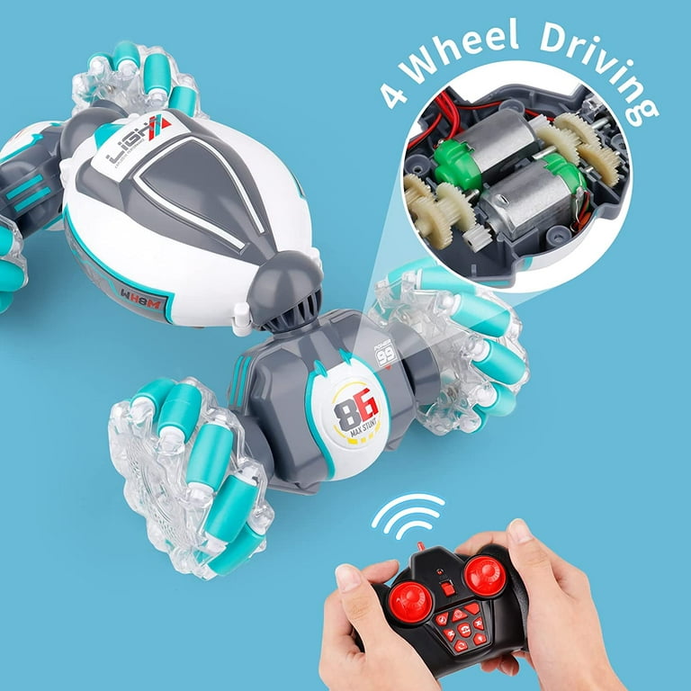 HOUFIY Gesture Sensing Rc Car Toys for Boy Age 8-13,2.4Ghz Remote