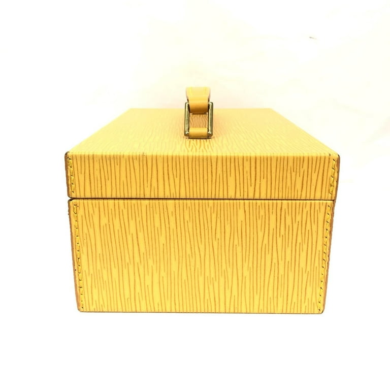 Pre-Owned LOUIS VUITTON Louis Vuitton Jewelry Box Bowat Attou Epi Yellow  Keyed Lock Type Accessory Case Multi Interior Figurine Handbag Vintage  Women's Men's IT34VX5DEPIG RLV1528M (Good) 