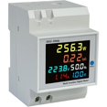 thumbnail image 1 of MSBD AC40-300V 100A Carivent Digital Energy Meter, Calibrated AC Current KWh Meter, Ammeter, Voltmeter, Intermediate Meter, DIN Current, CT Type, 1 of 5