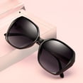 thumbnail image 2 of Gafas de sol polarizadas para mujer, gafas de sol degradadas de alta gama con montura grande y gafas con tachuelas de diamantes para mujer, 2 of 4