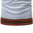 thumbnail image 3 of Birdeem T-Shirt à Manches Courtes Col en V Imprimé Style Ethnique Décontracté pour Hommes, 3 of 6