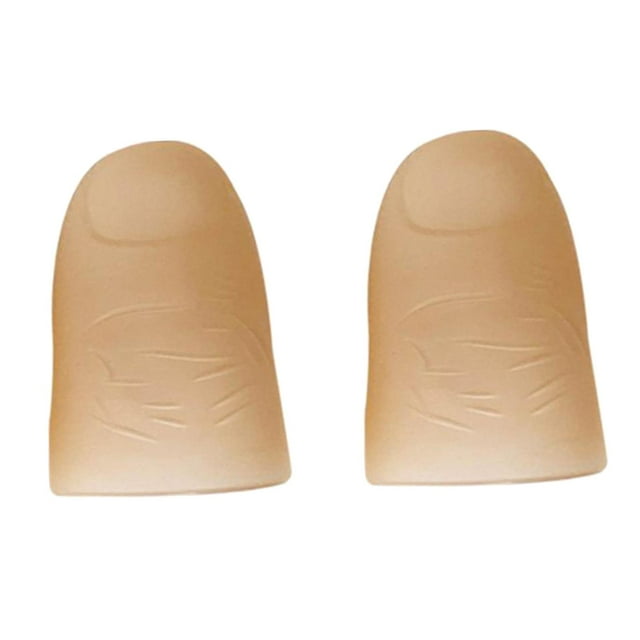 2x dedo pulgares luz mágica utilería barra espectáculo lámpara broma juguete Luz verde Zulema accesorios mágicos luces de dedo