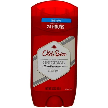 Old Spice High Endurance Deodorant Solid, Original 3 oz (Pack of 6)