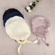 thumbnail image 5 of Bonete de cabello de seda sintética Unique Bargains con correas ajustables, gorro de dormir para mujeres, blanco, 5 of 6