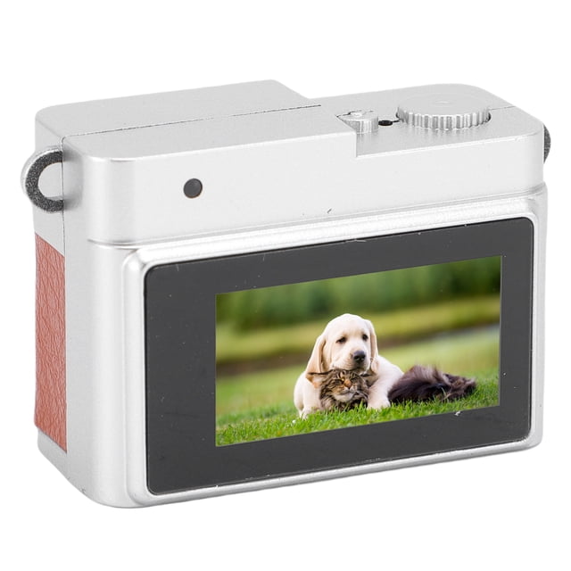 Mini Cámara De Llavero, Cámara Retro Pequeña De 1080p Para Video De Video Vlog, Con Almacenamiento De 128 GB, Incorporado 4 Filtros, Pantalla HD De 0.96 Pulgadas