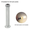 Uxcell G4 Lamp Hardware Fixtures Kit, M10x60mm Lamp Pipe Nipple with