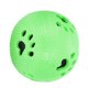 thumbnail image 4 of Pelota lavable al aire libre no venenosa para perros, juguetes para masticar para la dentición, suministro para mascotas con puntas (Empreinte de patte verte), 4 of 13