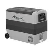 Alpicool Dual Temperature Control 12 V Corded Electric Top-Freezer Refrigerators, 63 Quart