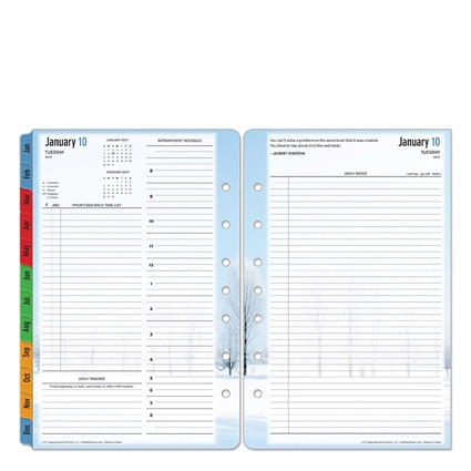 Ring Bound Daily Planners Ring Bound Daily Planners