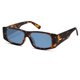 thumbnail image 1 of Gafas de Sol SOJOS Trendy Y2K Rectangulares Polarizadas SJ2228 Marrón, 1 of 5