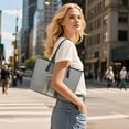 thumbnail image 6 of ZUXONGSY Alpaca Print Tote Bag for Women Practicality Satchel Handbags PU Leather Work Bag with Handle for Daily Use Work, 6 of 6