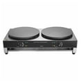 thumbnail image 7 of Commercial Crepe Maker 16 Inch Double Head - 3400W Electric Crepe Machine - Stainless Steel, Adjustable Temp, Non-Stick, 7 of 7
