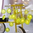 thumbnail image 3 of Lemon Shaped Fairy Lights, 3M 20 LEDs String Light Battery Operated, for Wedding Party Tent Balcony Bedroom Decoration, 3 of 5