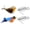 Gray&Beige, variant on BESTSKY 2Pcs Flapping Bird Cat Toy,High-Energy Play Bird Cat Toy,Bird Chirp Interaction Cat Bird Toy Flapping,Gray&Black