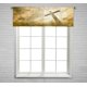 thumbnail image 1 of ABPHQTO Cruz Contra El Cielo Ventana Cortina Valance Rod Pocket 45x130 cm, 1 of 1