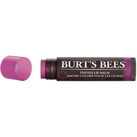 Burt's Bees 100% naturel teinté Baume à lèvres, doux Violet, 1 Tube