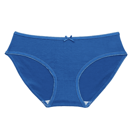 Fulorrnie Underwear for Women No Show High Waist Seamless Panties Band Briefs Elastic Comfort Panty  Blue  XL
